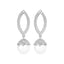 Silver Pearl Akari Earrings