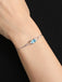 CLARA 925 Sterling Silver Topaz Bracelet