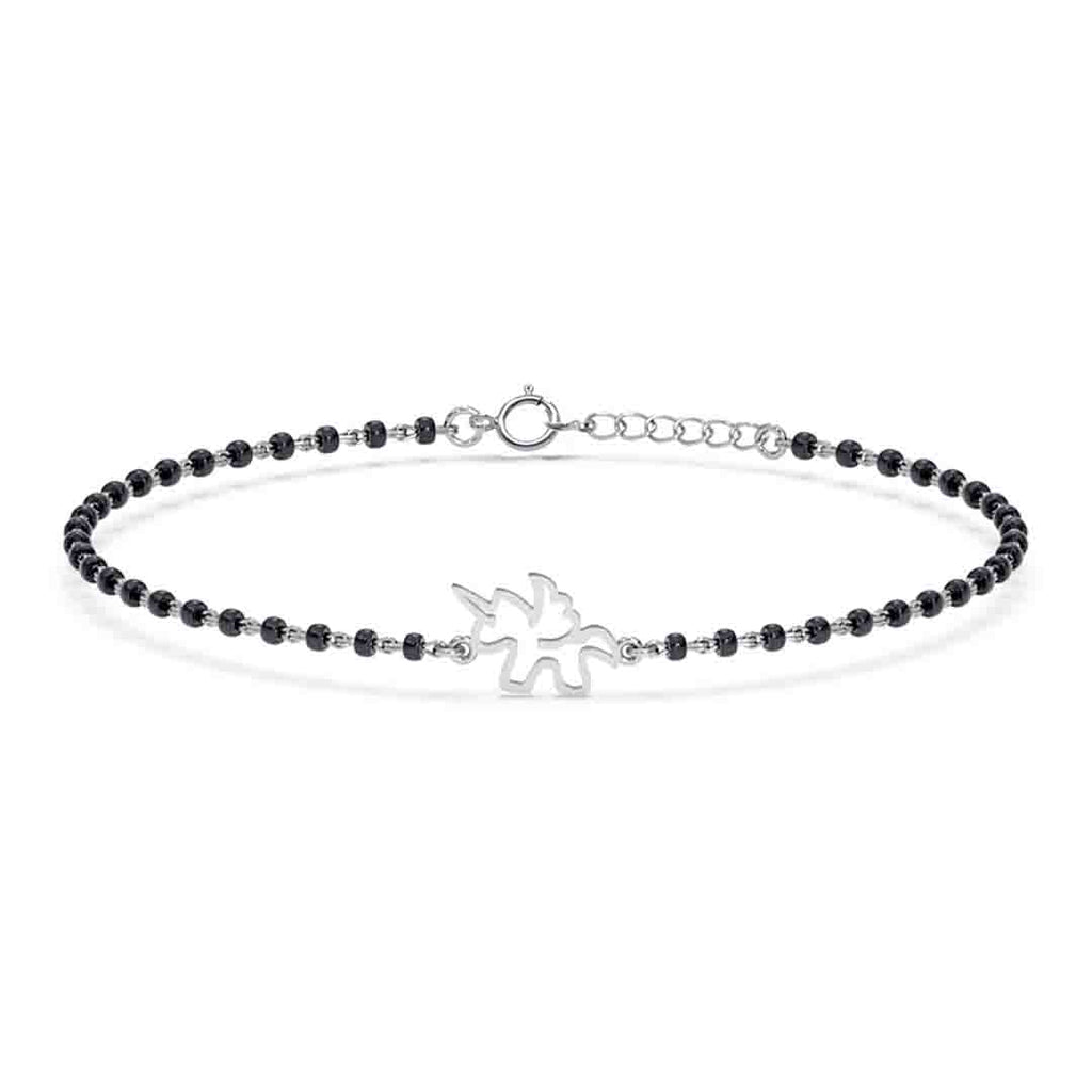 Silver Baby Nazariya Kids Unicorn Bracelet