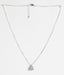 CLARA 925 Sterling Silver Jules Pendant Earring Chain Jewellery Set