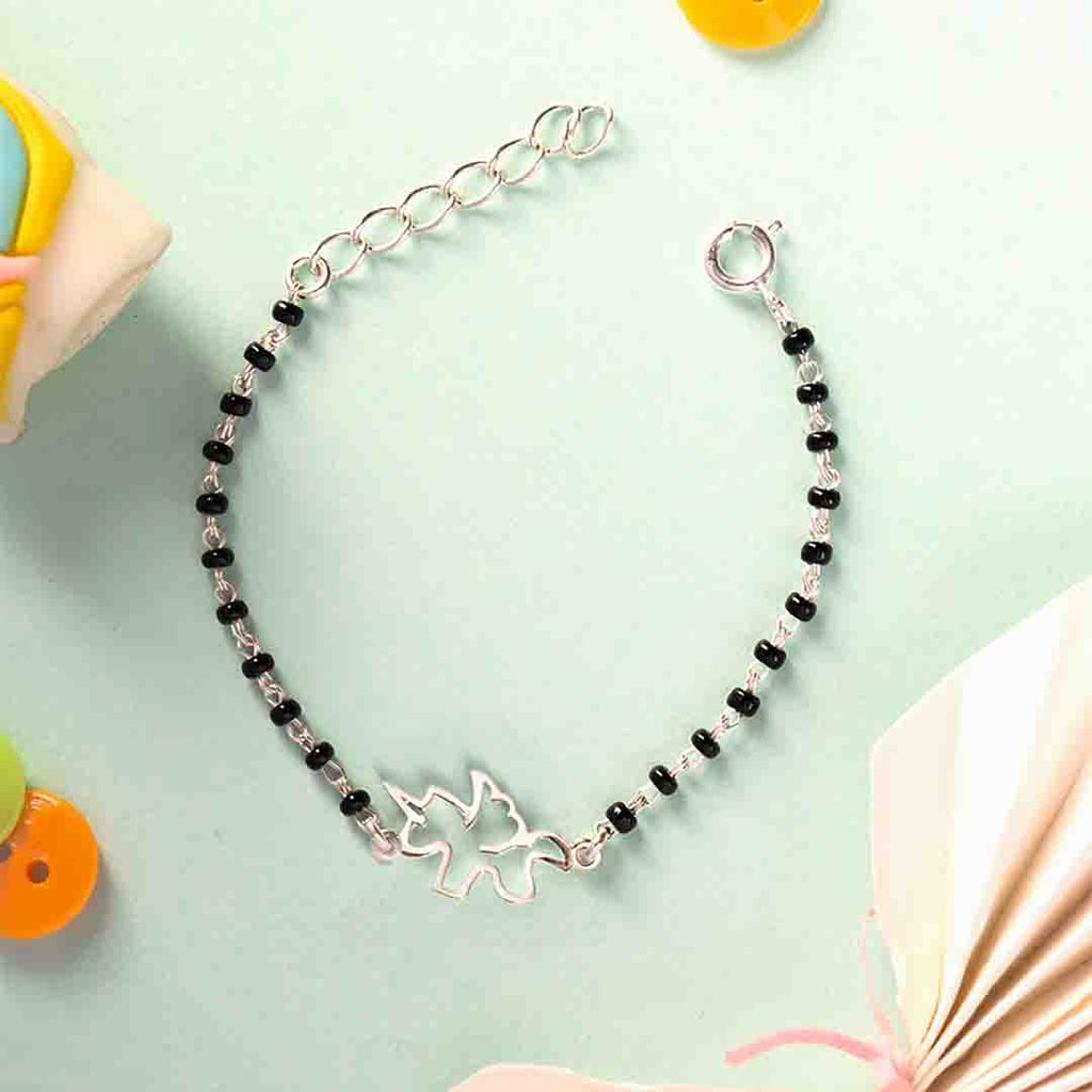 Silver Baby Nazariya Kids Unicorn Bracelet