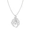 Silver Nusa Pendant Chain Necklace