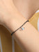CLARA 925 Sterling Silver Evil Eye Bella Hand Mangalsutra Bracelet