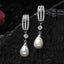 Silver Pearl Queen Earrings