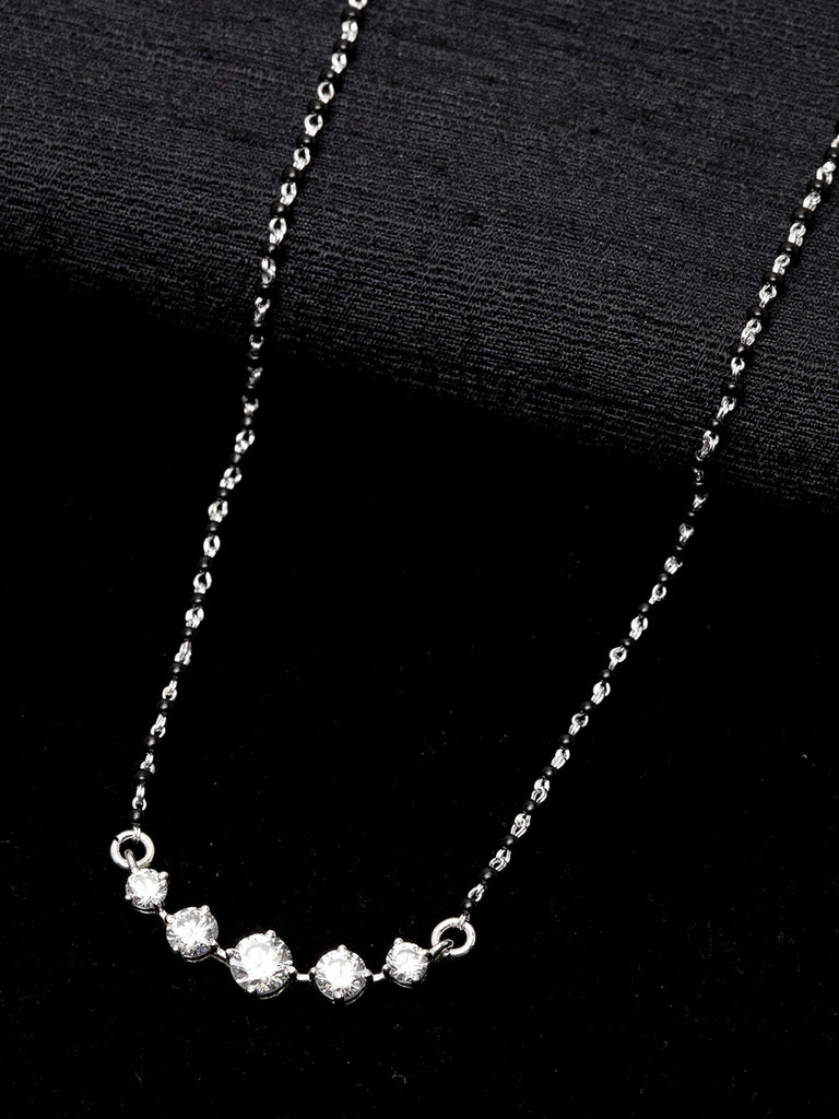 5 Stone Mangalsutra Chain Pendant