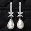 Silver Pearl Hina Earrings