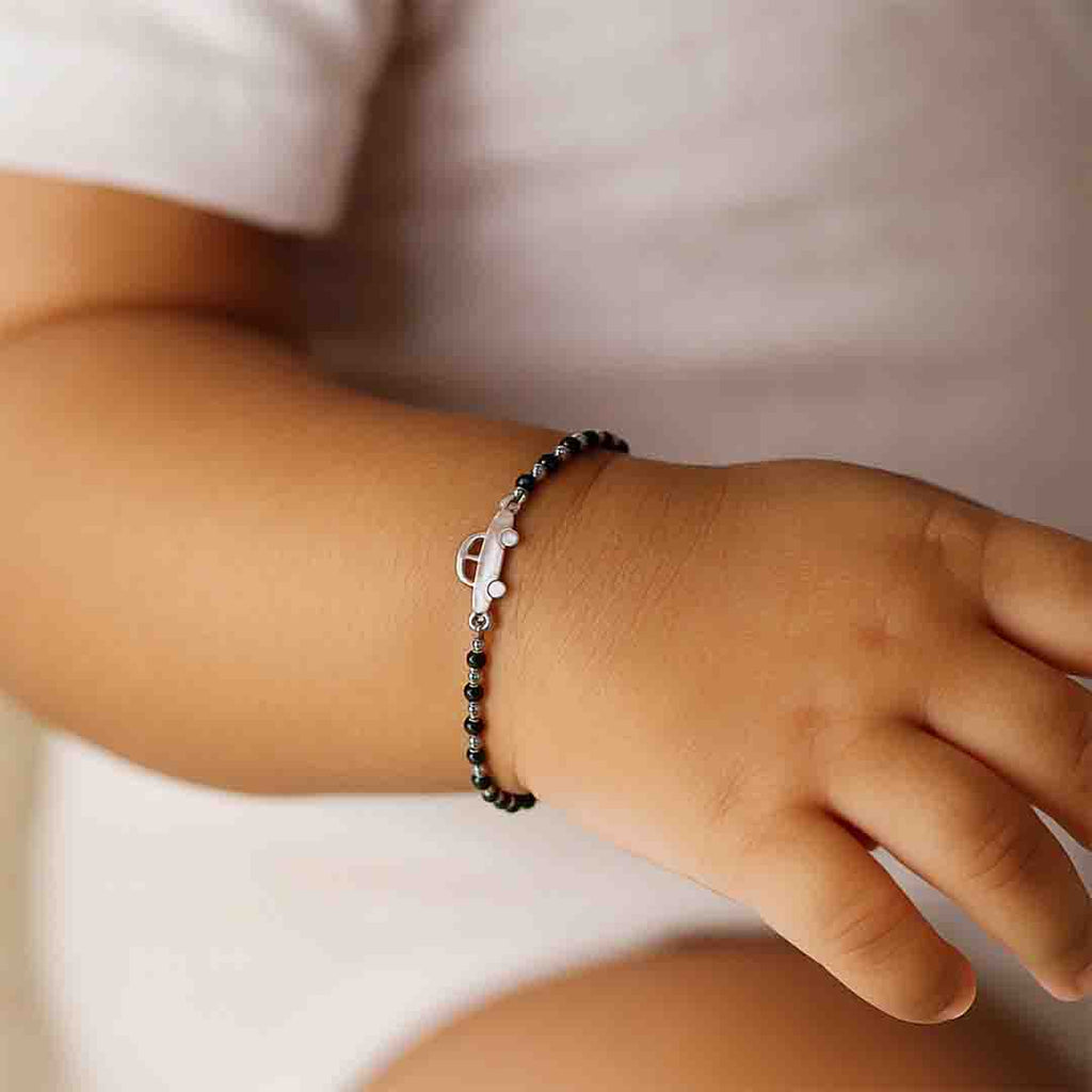 Silver Baby Nazariya Kids Car Bracelet
