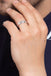 CLARA Pure 925 Sterling Silver Heart Adjustable Ring Gift for Men and Boys