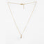 Silver Ceci Solitaire Pendant Chain