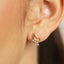CLARA 925 Sterling Silver Eden Earrings with Screw Back