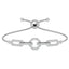 Silver Designer Hand Bracelet