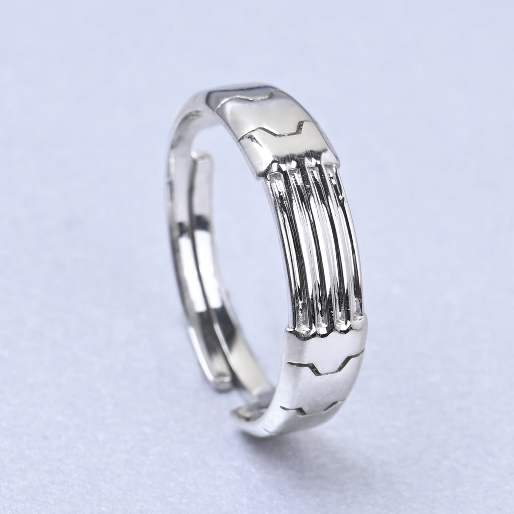 CLARA Real 925 Sterling Silver Designer Band Ring