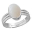 Certified Opal 9.3cts or 10.25ratti 92.5 Sterling Silver Adjustable Ring