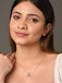 CLARA 925 Sterling Silver Hermosa Pendant Chain Necklace