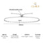 CLARA 925 Pure Silver Chimta chain Bracelet