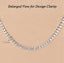 Silver Curb Chain Necklace in 20 24 28 inches