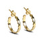 Silver Ania Hoop Earrings