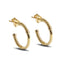 Silver Vera Hoop Earrings