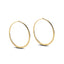 Silver Arfa Hoop Earrings