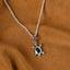 Silver Good Luck Tortoise Turtle Men Pendant Necklace with Chain or without Chain