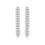 Silver Princess Dangler Earrings