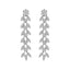Silver Aiza Dangler Earrings