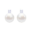 Silver Classic Pearl Earrings