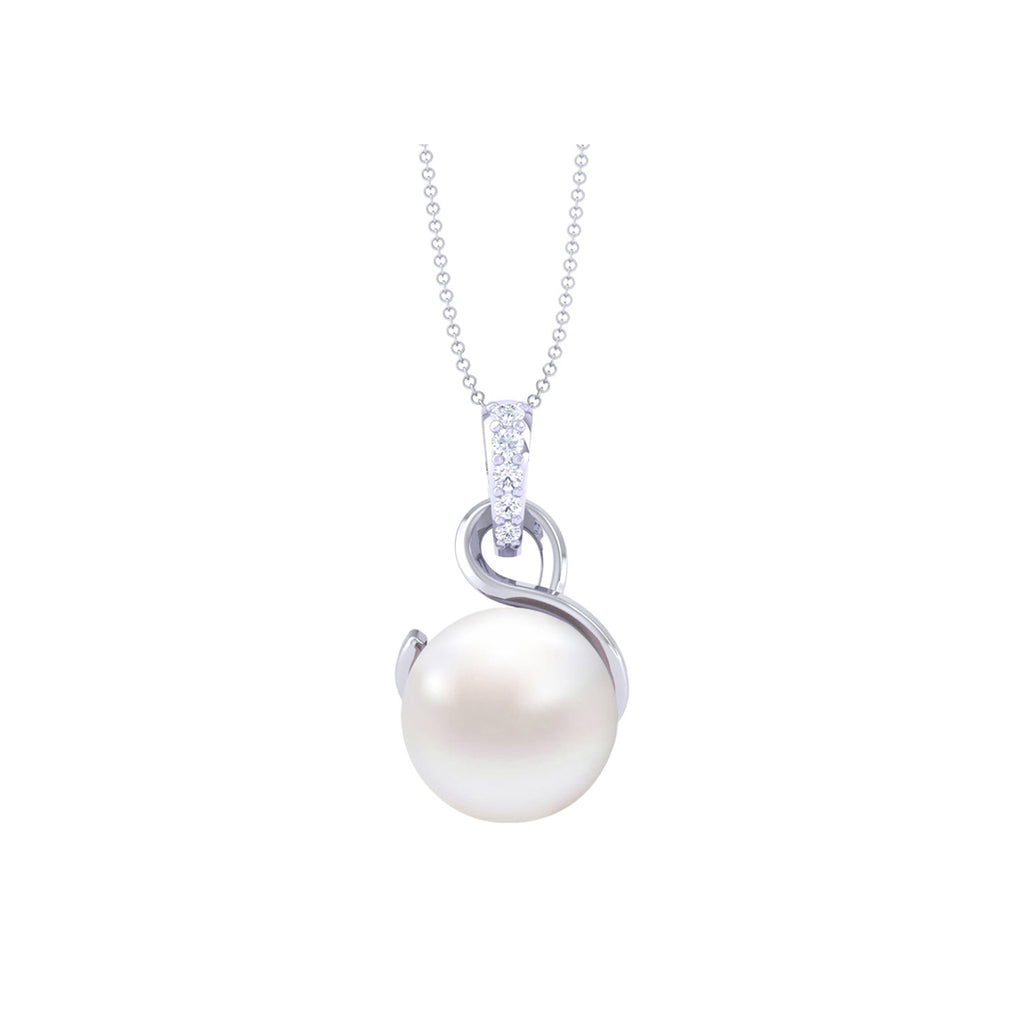 Silver Designer Pearl Pendant
