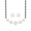 Silver 5 Stone Mangalsutra Jewellery Set