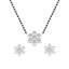 Silver Star Mangalsutra Jewellery Set