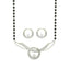 Silver Evie Mangalsutra Jewellery Set