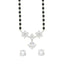 Silver Lily Mangalsutra Jewellery Set