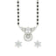 Silver Aria Mangalsutra Jewellery Set