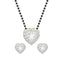 Silver Valentine Mangalsutra Jewellery Set