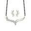 Silver Freya Mangalsutra Jewellery Set