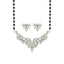 Silver Elsie Mangalsutra Jewellery Set