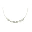 Silver Twist Pendant Chain Necklace