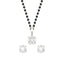 Silver Round Mangalsutra Jewellery Set