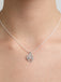 CLARA 925 Sterling Silver Nusa Pendant Chain Necklace