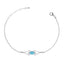 Silver Topaz Bracelet