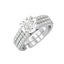 Silver Statement Solitaire Ring