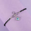 CLARA 925 Sterling Silver Evil Eye Flower Hand Mangalsutra Bracelet
