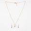 Silver Ceci Solitaire Jewellery Set