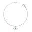Silver Evil Eye Bella Bracelet