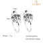 CLARA 925 Sterling Silver Hugo Toe Rings Pair