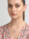 CLARA 925 Sterling Silver Alma Pendant Chain Necklace