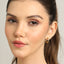CLARA 925 Sterling Silver Ania Hoop Earring Gold Plated Gift for Women & Girls