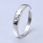 CLARA Real 925 Sterling Silver Elias Band Ring