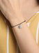 CLARA 925 Sterling Silver Snowflake Hand Mangalsutra Bracelet