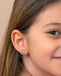 CLARA 925 Sterling Silver Heart Studs Earrings Gift for Kids Girls